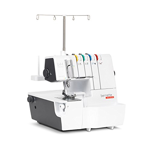 Bernette 44 Funlock | Die preiswerte Overlock-Maschine für Einsteiger inklusive 15 Stichen von Bernette