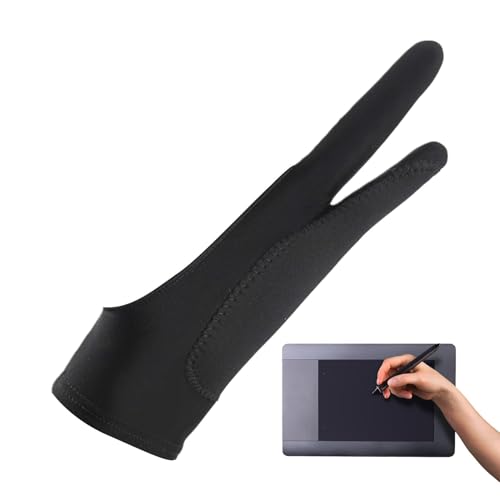 Berriphonia Digitale Kunsthandschuhe | Anti-Touch-Künstlerhandschuhe, atmungsaktive Malhandschuhe, Künstlerhandschuhe für Tablet Pad Monitor Malerei, Skizzieren, Papierkizzieren von Berriphonia