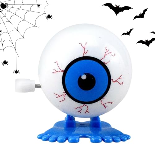 Halloween Clockwork -Spielzeuge - hüpfende Augenbälle, gruselige Neuheitengeschenke | Horror -Requisiten für Halloween Goody Bag Füllstoff, lustige Goody Bag Füllstoffe und Spukdekor für Kinder von Berriphonia