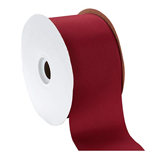 Berwick Offray Ripsband, 7,6 cm, Cranberry-Rot, 45,7 m von Berwick