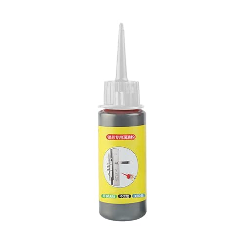 Besreey 60ml Graphitpulver Türschlösser - Graphit Schmierpulver - Schmiermittel Für Türschlösser - Trockenschmierung - Graphit Schmierstoff - Schmiermittel Für Schließzylinder von Besreey