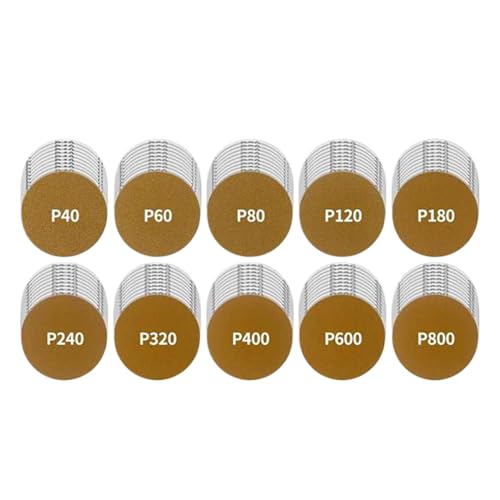 Besreey Schleifaufsatz für Bohrmaschine,Bohrschleiferaufsatz - 107 Stück Schleifbohraufsatz Bohrer-Schleifscheibe - Bohrer-Schleifpads, Schleifer-Bohraufsatz für elektrische Bohrmaschinen, Duschglas von Besreey