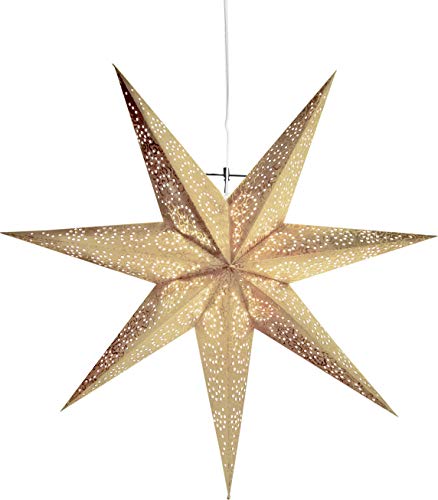 Star Antique Papierstern, Papier, Gold von Best Season