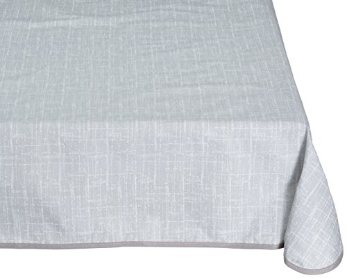 Best Tischdecke, eckig 160 x 130 cm, grau von BEST