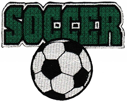 Bestellmich Soccer Fussball Aufnäher Bügelbild Patch Applikation von Bestellmich