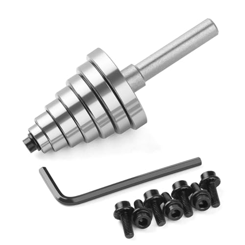 Bestgle 7-teiliges Ersatz-Kugellager-Ersatz-Set für mehrere Kaninchen, Oberfräsen-Bit, Kugellager, Führungs-Set mit Einstellschrauben und Schraubenschlüssel, Holzbearbeitung, Fräser, Reparaturzubehör Bestgle 7-teiliges Ersatz-Kugellager-Ersatz-Set für mehrere Kaninchen, Oberfräsen-Bit, Kugellager, Führungs-Set mit Einstellschrauben und Schraubenschlüssel, Holzbearbeitung, Fräser, Reparaturzubehör von Bestgle