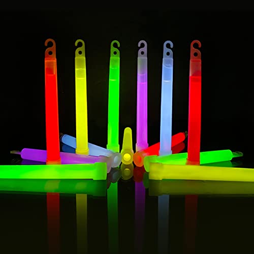 15,2 cm lang, 32 Stück Leuchtstäbe, große Party-Packs – ultrahelle Megapack-Sticks in 8 Farben – Neon-UV-Zubehör für Festivals, Halloween, Camping & Radfahren von Besto