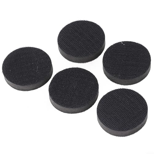 Besttoolifes Weiche Schwamm-Schnittstellen-Schleifpads für Schleifer, Ersatzkissen, 50/75 mm Haken, weiches Pad, Schleifpad, schlagfest, Geräuschreduzierung, Schutz, Polierer (5 Stück, 50 mm) von Besttoolifes