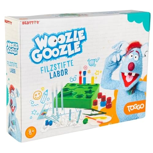 Besttoy Woozle Goozle - Filzstifte Labor, Lernspielzeug für Kinder ab 8 Jahren, Kinderpielzeug - 13-teiliges Set von Besttoy
