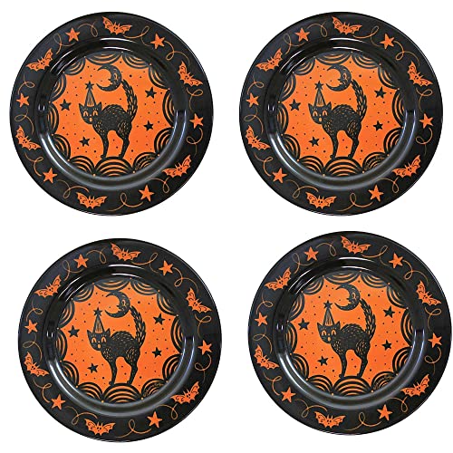 Bethany Lowe Designs Johanna Parker Halloween Scaredy Cat Plate Set Standard, (JP1039) von Bethany Lowe