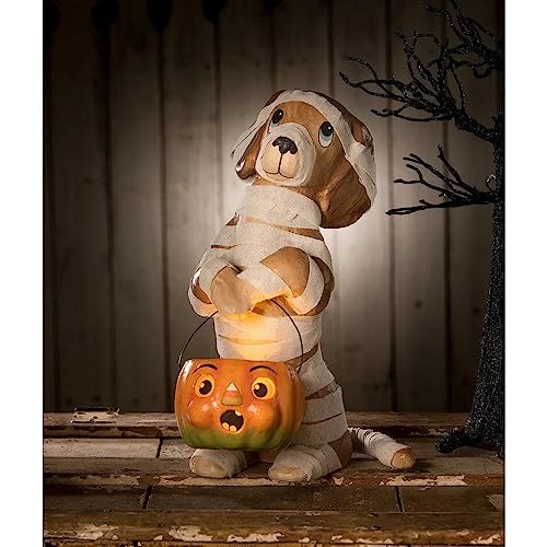 Bethany Lowe Designs – Mummy Puppy Pappmaché – TJ2320 von Bethany Lowe