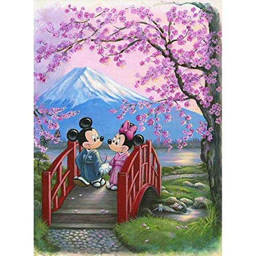 5D Diamant Painting Set, Poupée Fille Mignonne Jolie Tilibra DIY Diamant Painting Vollbohrer Kit, Geschenk Für Erwachsene Kinder, Wohnzimmer Schlafzimmer Büro Wand Und Eingang Dekoration 30x40 cm von Better Selection