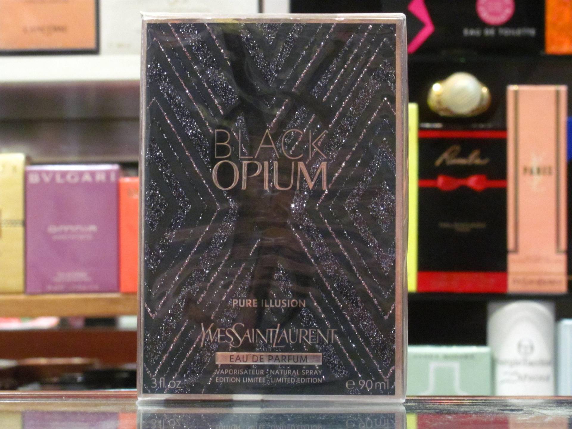 Black Opium Pure Illusion - Ysl, Yves Saint Laurent Eau De Parfum 90Ml Spray Sehr Selten von BettiVintagePerfumes