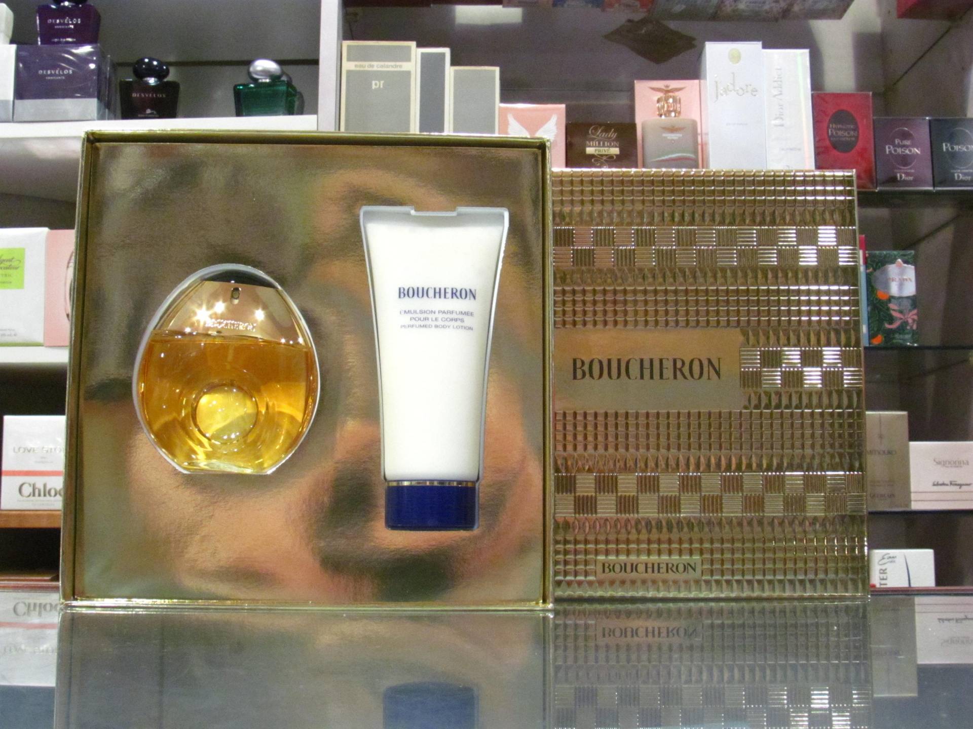 Boucheron Por Femme - Set Eau De Toilette 50Ml Edt Spray + Body Lotion 100Ml Vintage Sehr Selten von BettiVintagePerfumes