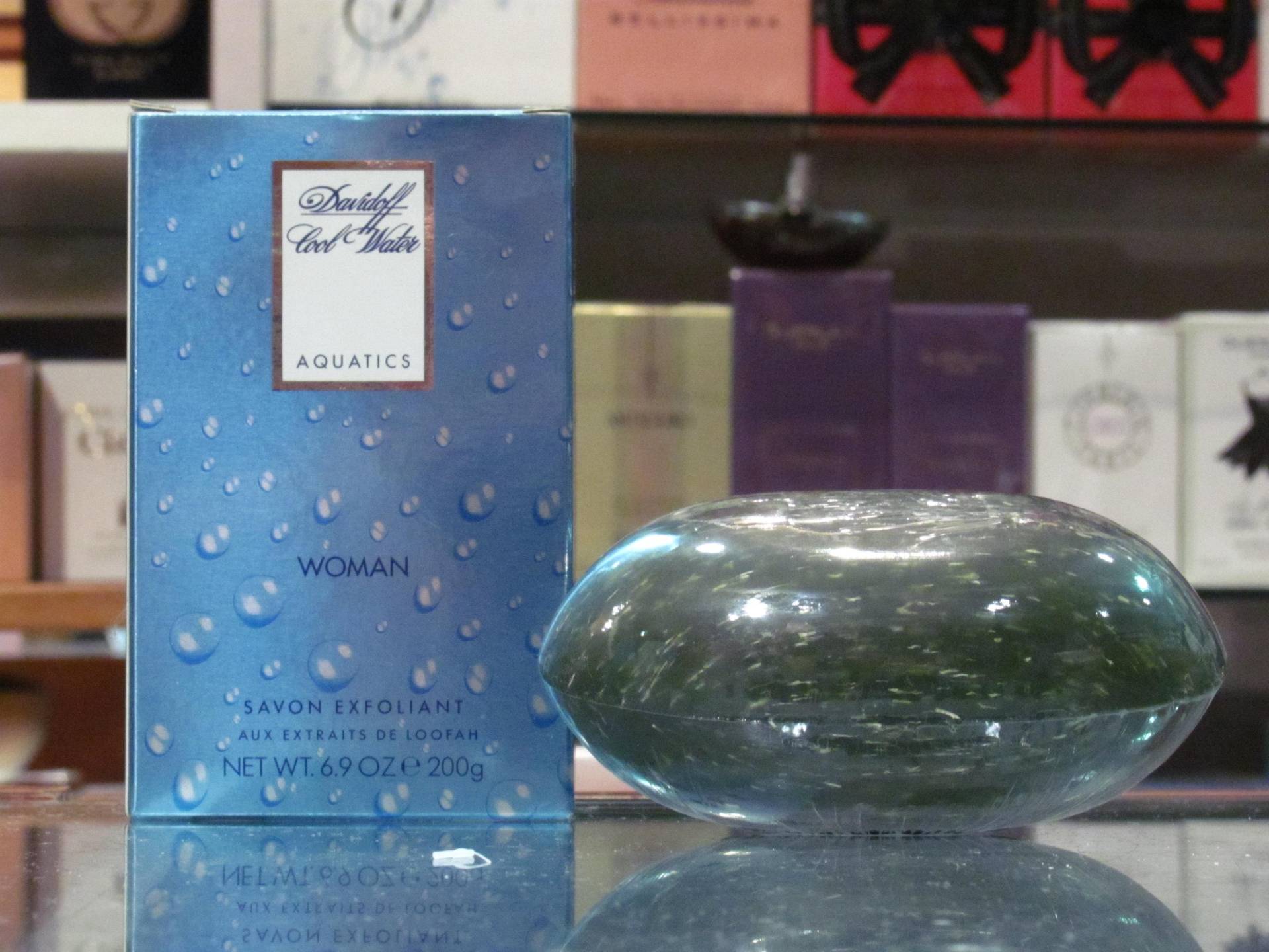 Davidoff Cool Water Aquatics Woman - Exfoliating Parfüm Seife 200Gr von BettiVintagePerfumes