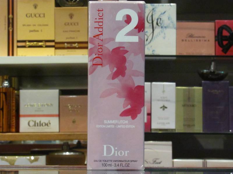 Dior Addict 2 Sommer Litchi - Christian Eau De Toilette 100Ml Spray Limited Edition von BettiVintagePerfumes