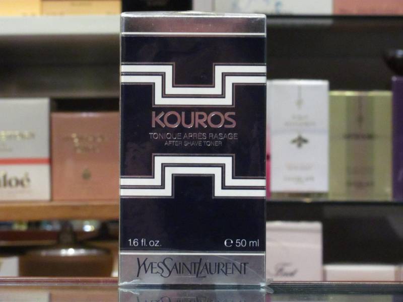 Kouros - Ysl Yves Saint Laurent Aftershave Toner 50Ml Splash Vintage Sehr Selten von BettiVintagePerfumes