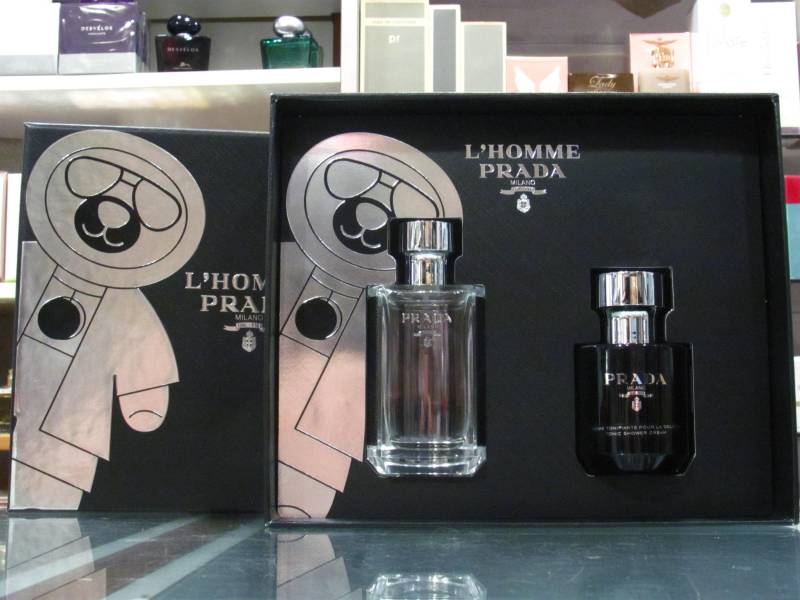 Prada L'homme Set Eau De Toilette 50Ml Spray + Duschgel 100Ml - Sehr Selten von BettiVintagePerfumes