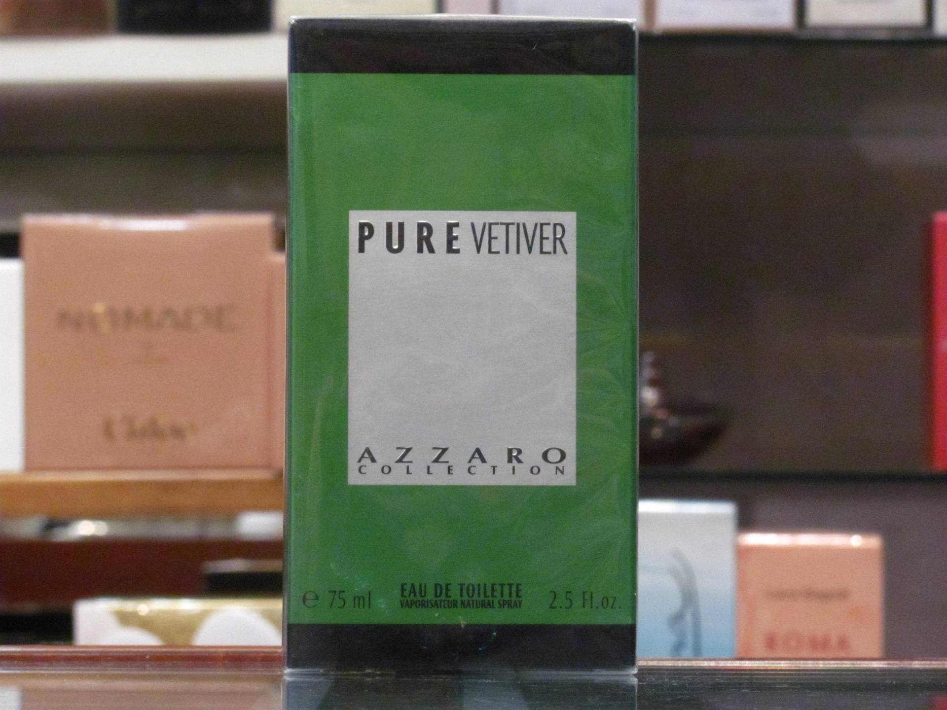 Reiner Vetiver - Azzaro Collection Eau De Toilette 75 Ml Edt Spray Vintage Sehr Selten von BettiVintagePerfumes