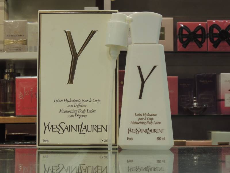 Y - Yves Saint Laurent Feuchtigkeitskörper Lotion Mit Dispencer 200Ml Vintage Sehr Selten von BettiVintagePerfumes