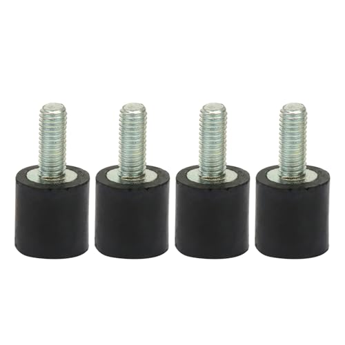 4Pcs Rubber Isolator Mounts, M3 M5 M6 Rubber Mounts Anti Vibration Silentblock Car Boat Bobbins for Air Compressors (VD8*8 M3*8) von Beufee