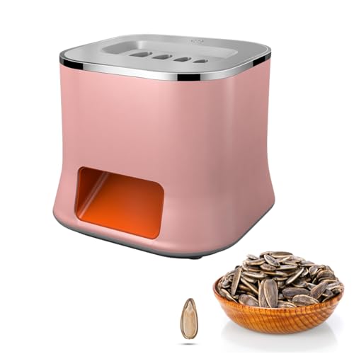 Sonnenblumenkernschäler – Tragbare Smart Lazy Shelling Maschine, Automatische Melonensamen-Schälmaschine, Reisesamenöffner, Universal-Nussschale für Nussliebhaber (Rose) von Bewinner