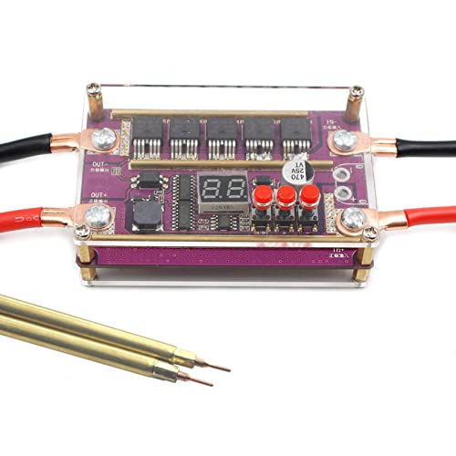 Bexdug Batterie-Punktschweiß-Kit | - -Punktschweißgerät mit 99 Gängen, Punktschweißmasc 14/17490/18/21700/26/32 Akku Verschiedene Schweißstromversorgung von Bexdug