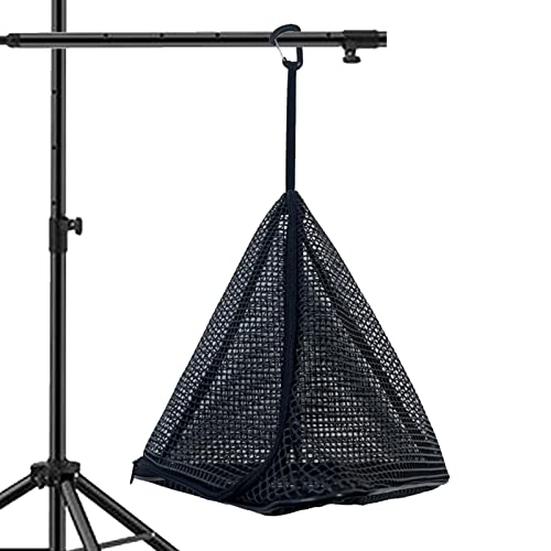 Bexdug Dreieck-Trockennetz | Dreieckiges PVC-Kräuter-Hängendes Wäscheständernetz | Kräutertrockner Mesh Hanging Dryer Rack für Zuhause, Picknick, Grill, Obst, Snacks von Bexdug