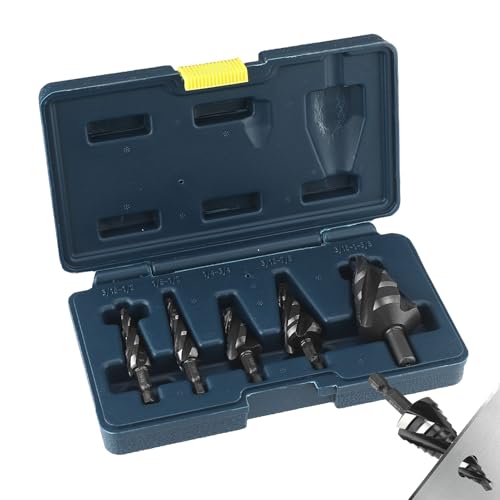 Bexdug Schritt Bit, Schritt Drill | HSS -Stufe Drill -Bit für Metal - Industrielle Hochgeschwindigkeitsstahl-Spiralschneidwerkzeuge für Holz Aluminium Edelstahl PP Bexdug Schritt Bit, Schritt Drill | HSS -Stufe Drill -Bit für Metal - Industrielle Hochgeschwindigkeitsstahl-Spiralschneidwerkzeuge für Holz Aluminium Edelstahl PP von Bexdug