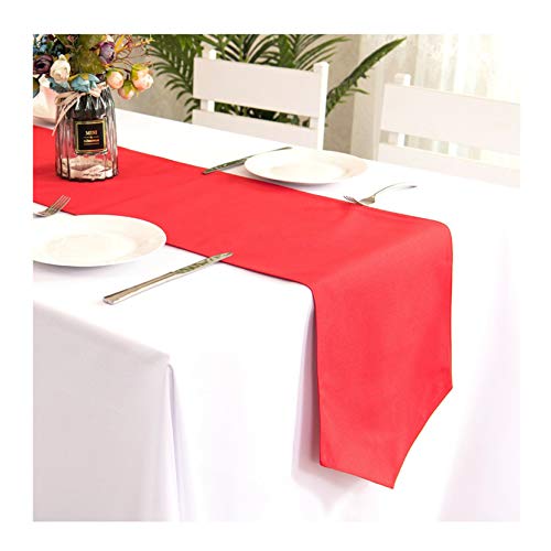 BgnEhRfL Tischdecke, Tischdecke, Polyester-Tischläufer, Tischläufer for Hochzeiten, Events, Hotels und Gastronomie(30 * 160CM) von BgnEhRfL