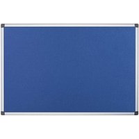 Bi-Office Pinnwand MAYA 150,0 x 120,0 cm Textil blau von Bi-Office