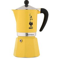 BIALETTI Rainbow Espressokocher gelb, 1 Tasse von Bialetti