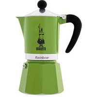 BIALETTI Rainbow Espressokocher grün, 1 Tasse von Bialetti