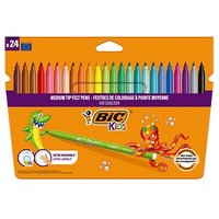 BIC Kids Kid Couleur Filzstifte farbsortiert, 24 St. von Bic