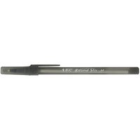 BIC Kugelschreiber Round Stic Simply schwarz Schreibfarbe schwarz, 60 St. von Bic