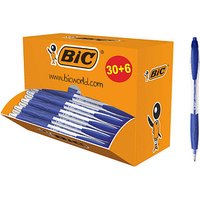 BIC Kugelschreiber ATLANTIS Classic blau Schreibfarbe blau, 36 St. von Bic