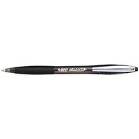 BIC Kugelschreiber ATLANTIS Soft schwarz Schreibfarbe schwarz, 1 St. von Bic