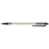 BIC Kugelschreiber ECOlutions® Clic Stic™ transparent, Schreibfarbe: schwarz, 1 St. von Bic