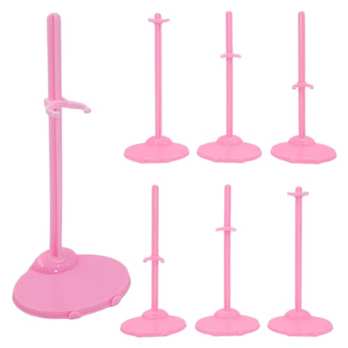 BieFuSin 10 Stück Puppenständer Unterstützung,Kunststoff Puppenständerhalter für 11 bis 13 Zoll Puppen,Transparenter Puppen Ständer Displayhalter,Verstellbarer Mini Puppenständer Pu ppenzubehör(Rosa) BieFuSin 10 Stück Puppenständer Unterstützung,Kunststoff Puppenständerhalter für 11 bis 13 Zoll Puppen,Transparenter Puppen Ständer Displayhalter,Verstellbarer Mini Puppenständer Pu ppenzubehör(Rosa) von BieFuSin