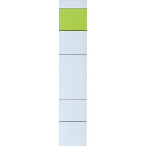 Ordnerrücken Gr.B. kurz 5cm weiß 10er von Biella Deutschland GmbH