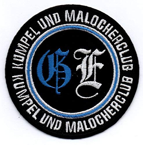 Aufnäher - Bügelbild - Abzeichen - Iron on Patch "GE - Kumpel und Malocherclub" von BFYSYO