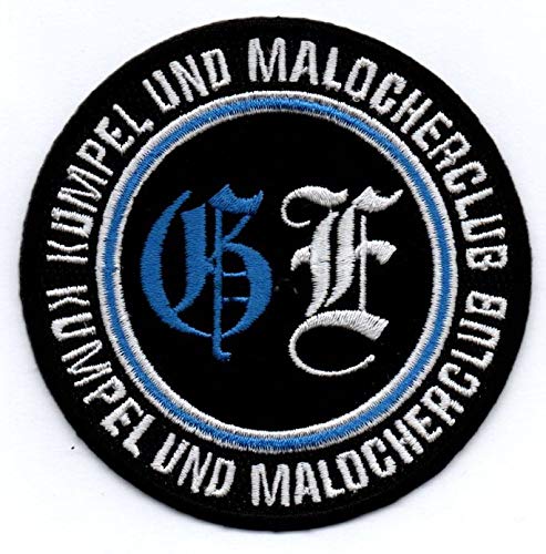 Aufnäher - Bügelbild - Abzeichen - Iron on Patch "GE - Kumpel und Malocherclub" von Bienpatch