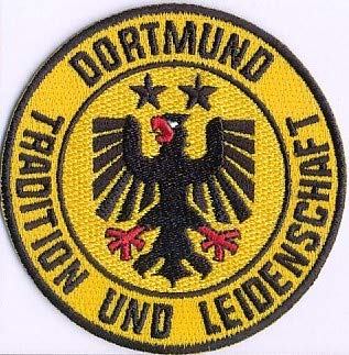 Dortmund Abzeichen - Aufnäher Bügelbild Stickbild Iron on Patch von Bienpatch