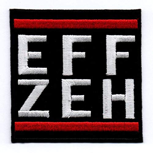 EFF ZEH Aufnäher/Bügelbild/Abzeichen/Iron on Patch von Bienpatch