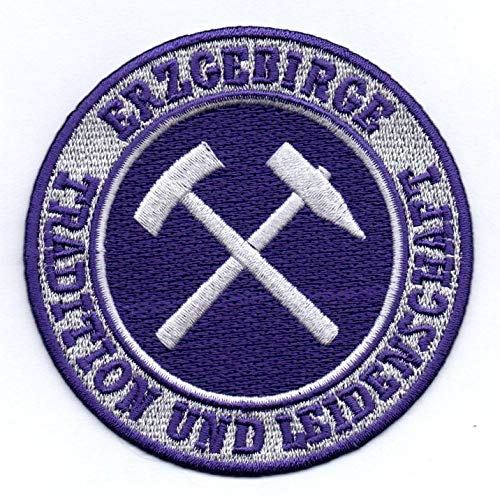 Erzgebirge Aufnäher/Bügelbild/Stickbild/Iron on Patch von Bienpatch