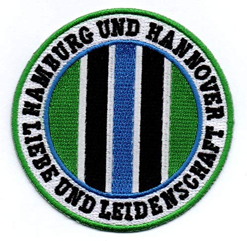 Bienpatch Hamburg & Hannover Aufn√§her/B√ľgelbild/Stickbild/Abzeichen/Iron on Patch (1 St√ľck) von Bienpatch