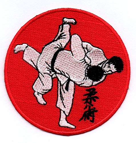 Jiu Jitsu - Aufnäher Bügelbild Sportabzeichen Stickbild Iron on Patch von Bienpatch