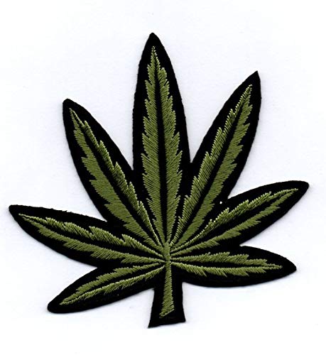 Marijuana - Aufnäher Bügelbild Iron on Patch von Bienpatch