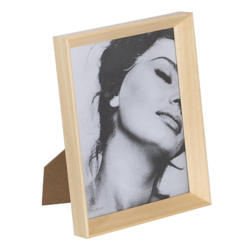 BigBuy Home Bilderrahmen Beige Holz Glas 17 x 2,5 x 22 cm von BigBuy Home