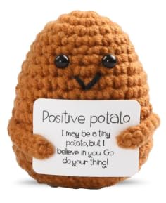 BigDaddy Positive Potato Geschenkidee für Damen zum Geburtstag | Positive Kartoffel Glücksbringer Schafft und stärkt Bindungen - Personalisierte und originelle Geschenke - Geschenk für Valentinstag, von BigDaddy